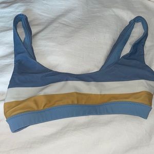 striped pacsun bikini! top!
